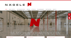 Desktop Screenshot of naegele-gruppe.de